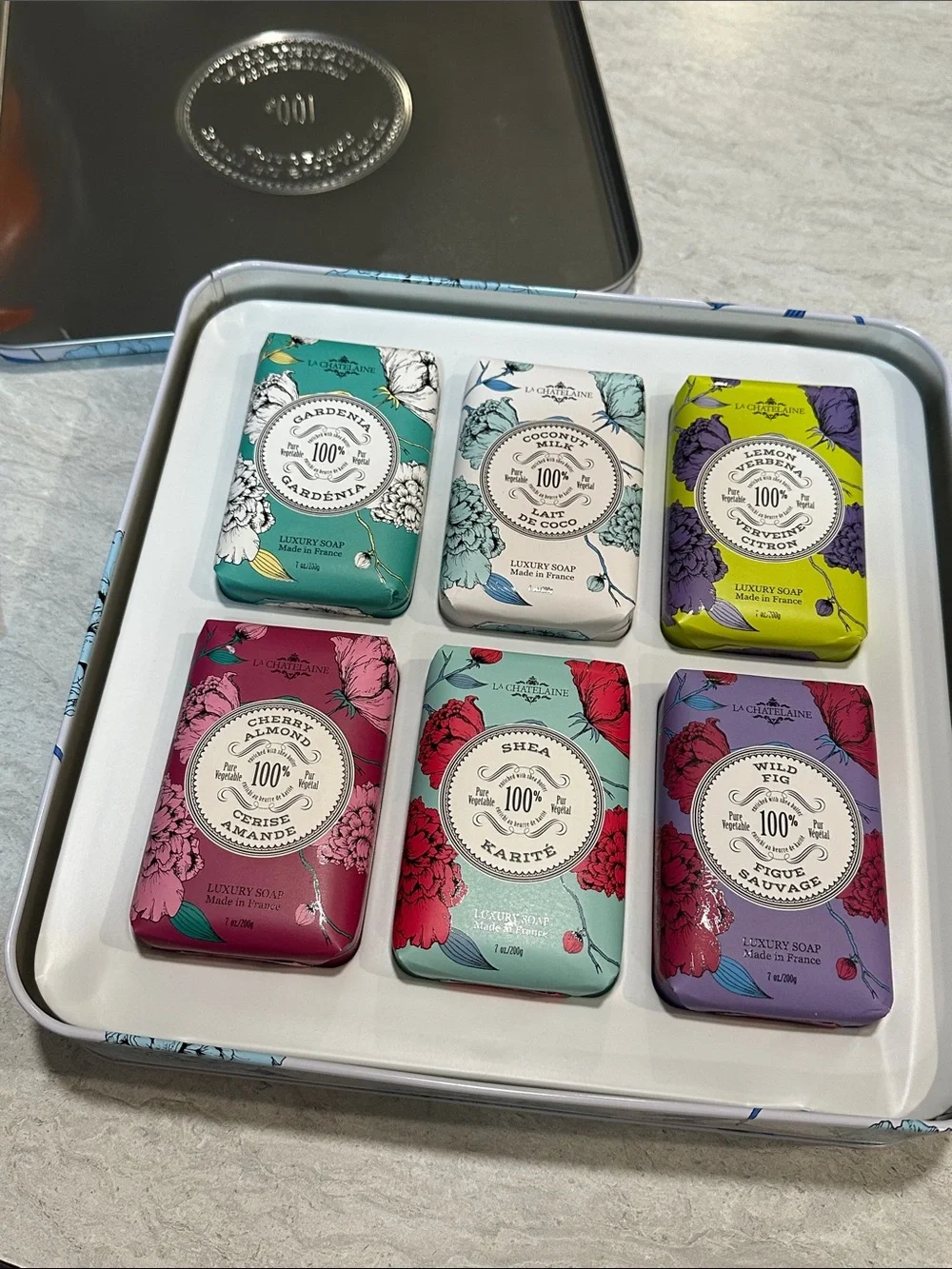 Luxury Soap Collection Tin
